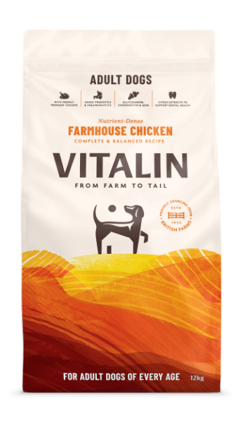 Vitalin Adult Farmhouse Chicken 12KG