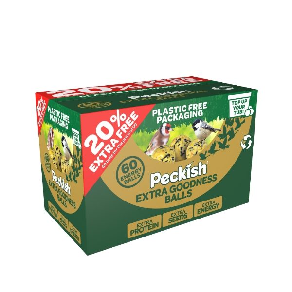 Peckish Extra Goodness Energy Ball 50+20% XF Box