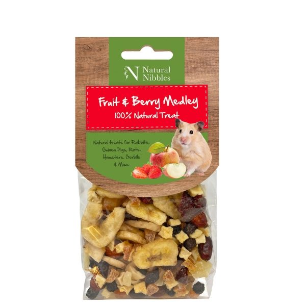 Petlife Natural Nibbles Fruit & Berry Medley Treat Bag 70g