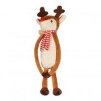 Pet Brands Festive Reindeer Cat Scratcher Door Hanger