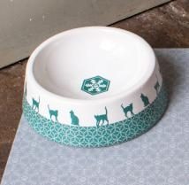 Festive Collection Ceramic Feeding Bowl Cat