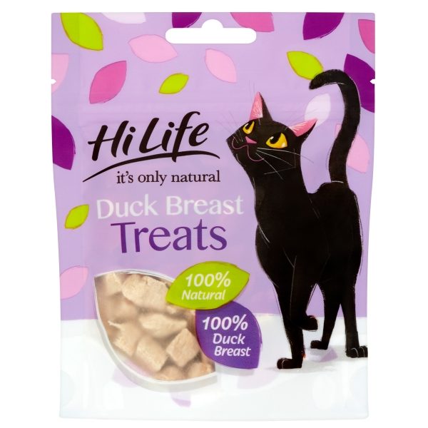 Hilife Its Only Natural Indulge Me Cat Treat Duck 10g