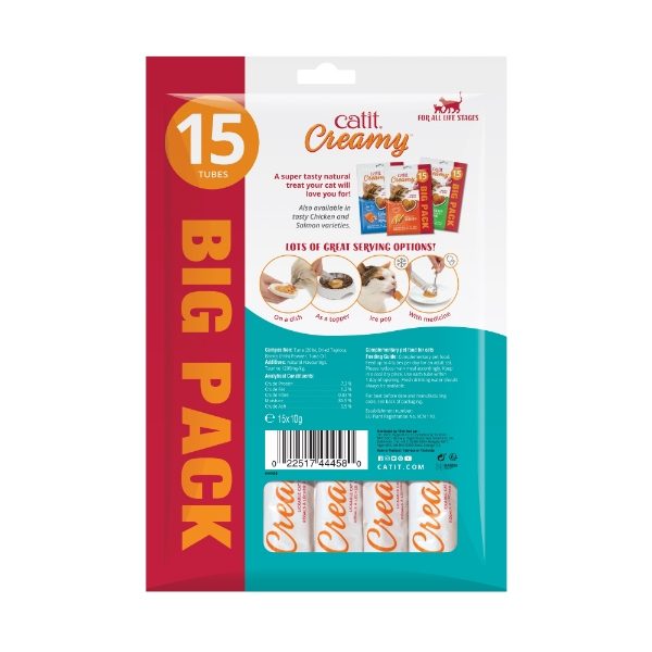 Catit Creamy Tuna 15 pack