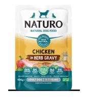 Naturo Adult Grain & Gluten Free Chicken in Herb Gravy 100g