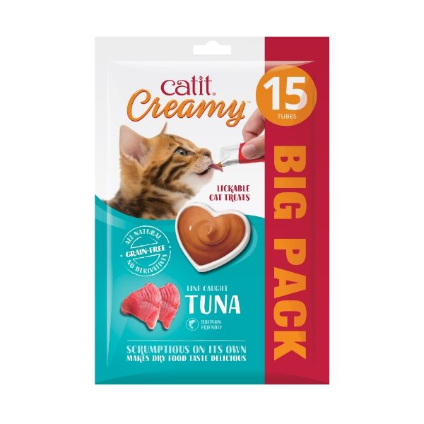 Catit Creamy Tuna 15 pack