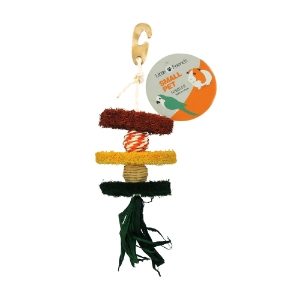 Classic Triple Loofah Nibbler Hanging Toy 300mm