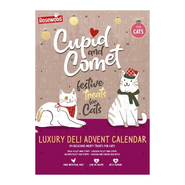 Luxury Deli Advent Calendar For Cats 100g