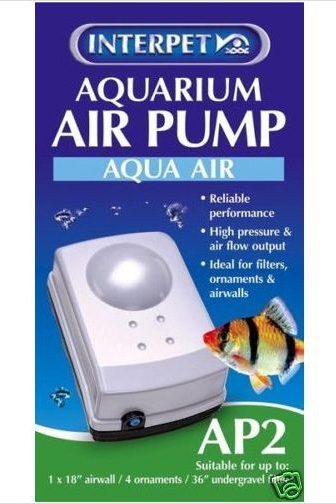 Aquarium Air Pump Aqua Air Ap2 - Vital Pet Group