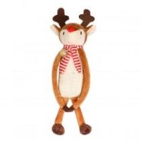 Pet Brands Festive Reindeer Cat Scratcher Door Hanger