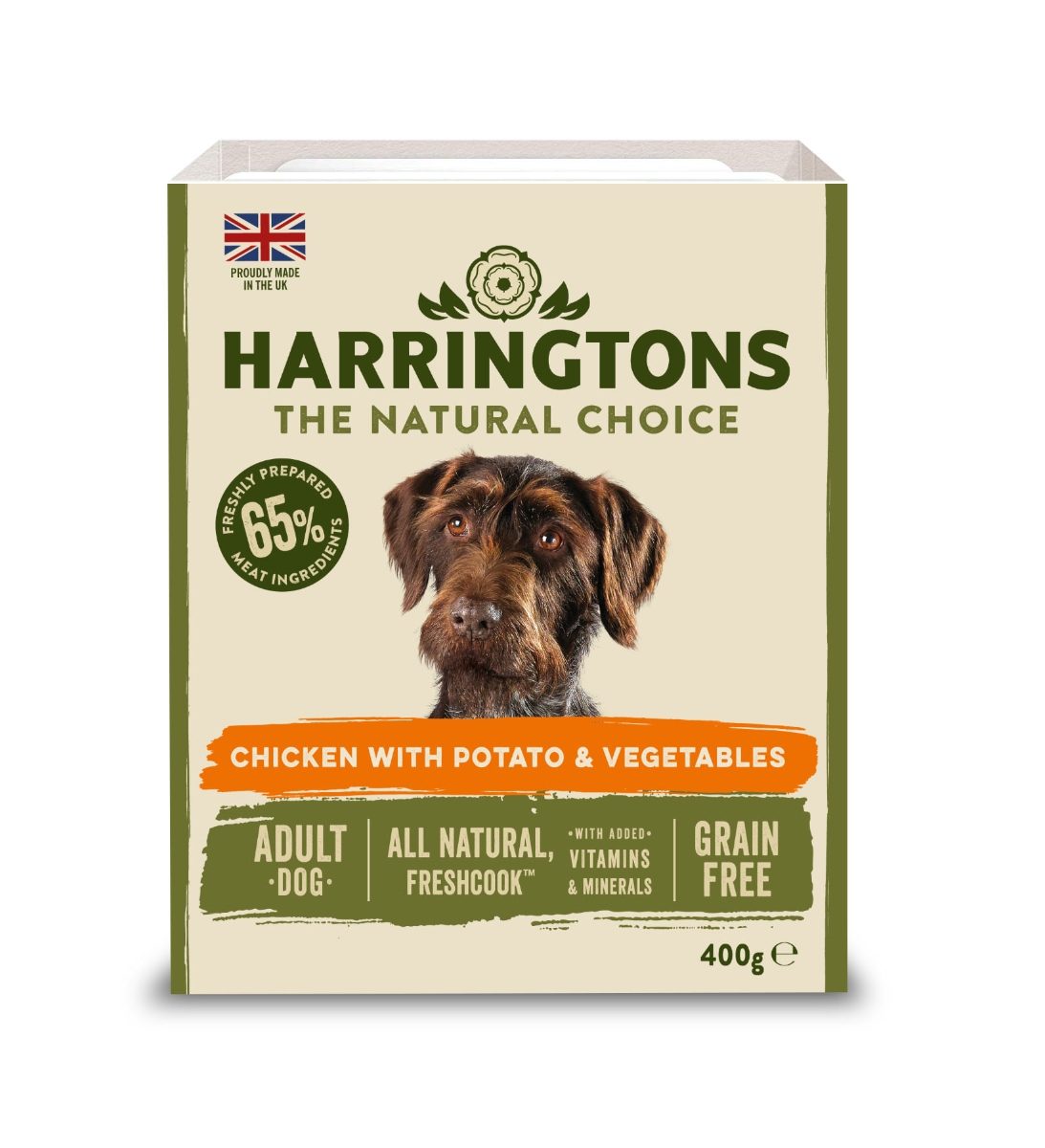 Harringtons Wet Chicken & Potato 400g Vital Pet Group