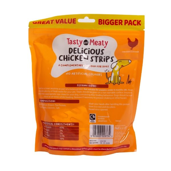 Tasty & Meaty Chicken Strips 350g