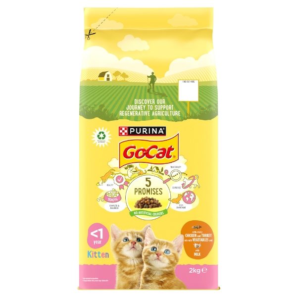 Go-Cat Kitten With Chicken Milk & Vegetables 2kg