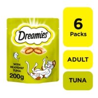 Dreamies Cat Treats With Tuna Flavour Mega Pack 200g