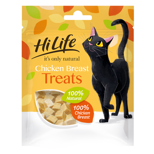 Hilife Its Only Natural Indulge Me Cat Treat Chicken 10g