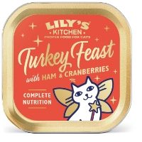 Lily's Kitchen Cat Christmas Turkey & Ham Feast 85g