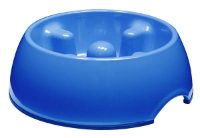 Dogit Anti-gulping Bowl Blue Small 300ml