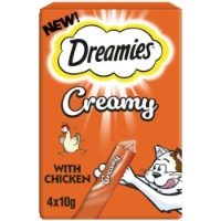 Dreamies Creamy Cat Treats With Chicken 40g