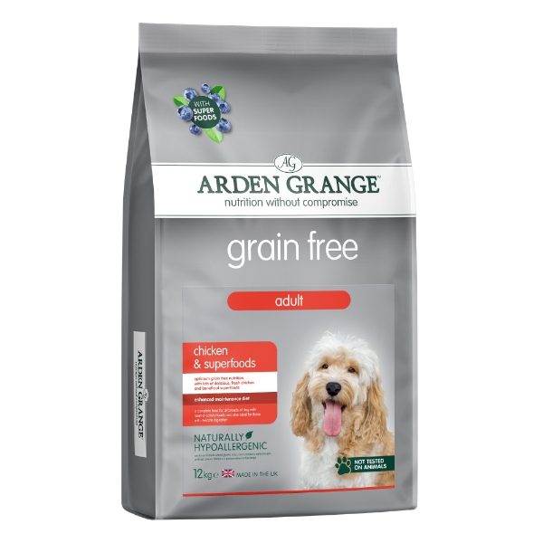 Arden Grange grain free adult chicken & superfoods 12kg