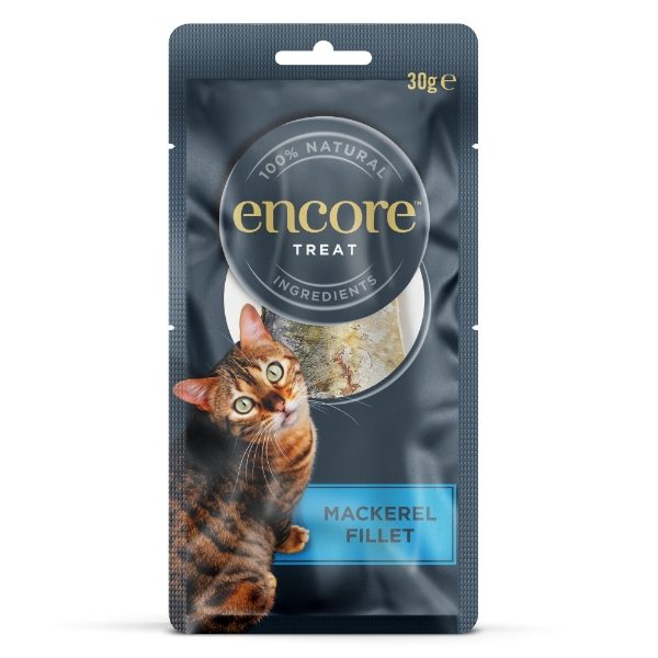 Encore Adult Cat Treats - Mackerel Fillet 30g