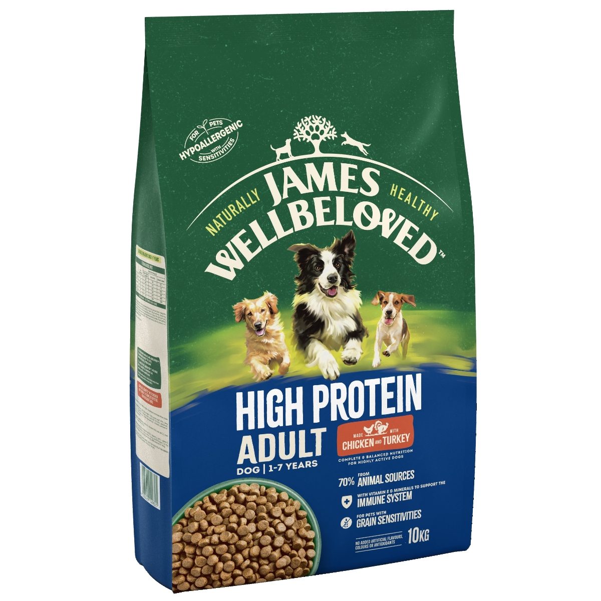 Jwb grain clearance free dog food