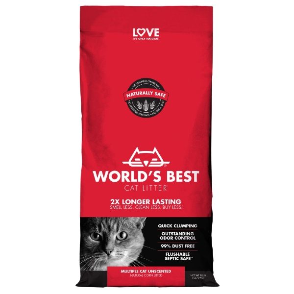 Worlds Best Multiple Cat Litter Formula 12.7kg