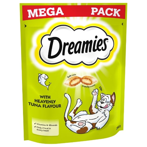 Dreamies Cat Treats With Tuna Flavour Mega Pack 200g
