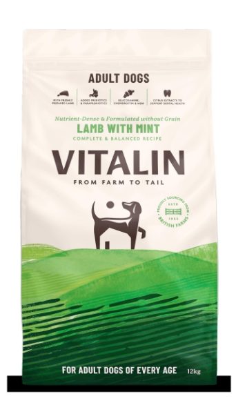 Vitalin Adult Lamb and Mint 12KG