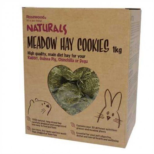 Naturals Meadow Hay Cookies 1kg - Vital Pet Group